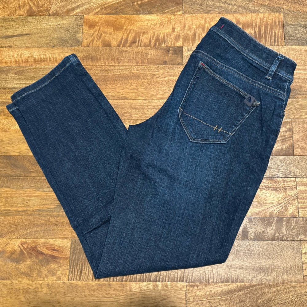 LL Bean Slim Leg Cropped Jeans 4